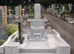 墓石建立