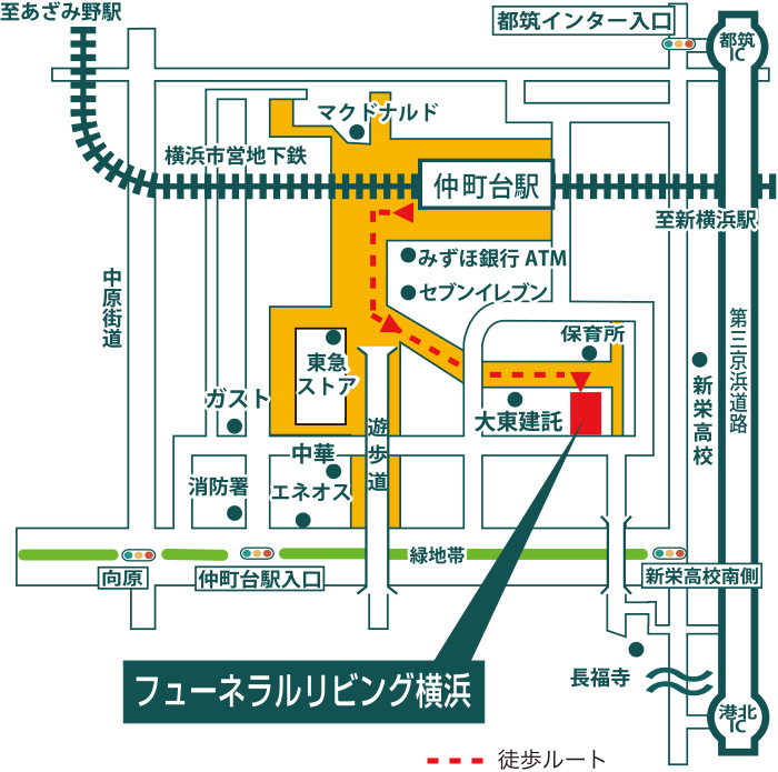横浜営業所 地図