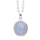 ブルーレース オーバル　K18ホワイト