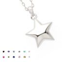 スター シルバー925 11種類の誕生石からお好みの石を選べます