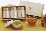 深蒸し煎茶・韃靼蕎麦茶・黒豆茶セット