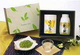 抹茶入り玄米茶・清酒セット