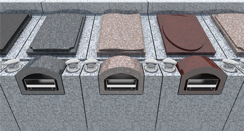 西教寺『慈雲2区』納骨棺詳細図