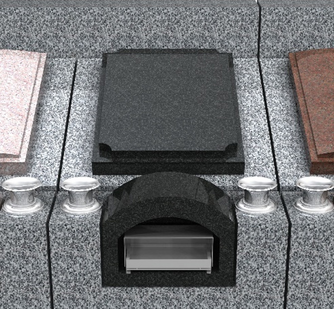 蓋石・香炉デザインB