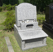 1.5㎡芝生墓地　墓石イメージ