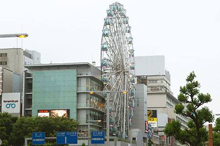気軽にお参りいける便利な立地環境イメージ