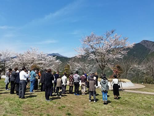 年に一度の合同供養祭の様子