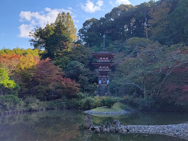 浄瑠璃寺三重塔