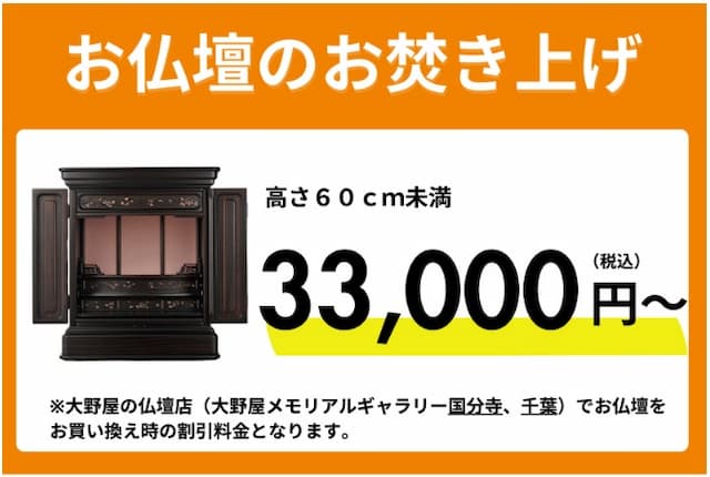 仏壇お焚き上げ