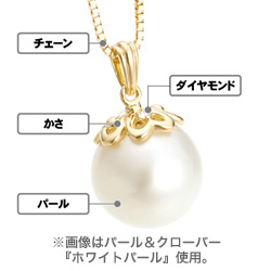 Soul Jewelryのパール 配置例